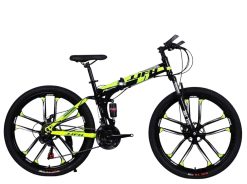 Xe Đạp Gấp Địa Hình JJFH Khung Thép, Vành Đúc Size 26 Inch