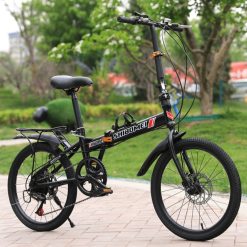 Xe Đạp Gấp Gọn SHIBOMEI Vành Nan Size 20