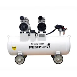 Máy Nén Khí Không Dầu Giảm Âm Pegasus 1.5Hp 70L TM-OF550x2-70L