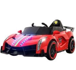 Ô Tô Điện HT-168 Cho 1 Bé 1-4 Tuổi, Tự Lái Và Điều Khiển Xa, 2 Động Cơ,Tải Trọng 40KG, Nhạc Còi Đèn Bluetooth