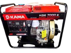 Máy Phát Điện Chạy Dầu 5Kw Kama KDE7000E Đề