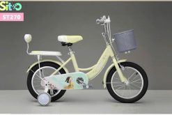 Xe Đạp Bé Gái ST270 Có Đệm Ghế Tựa Lưng Phía Sau