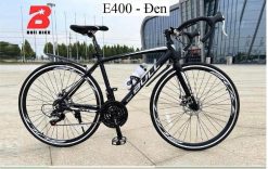 Xe Đạp Khung Nhôm Tay Cong Road - Bull E400