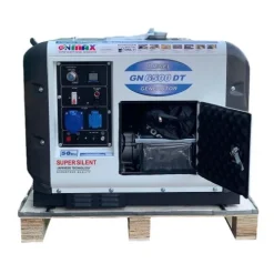 Máy Phát Điện Chạy Dầu 6KVA Gnmax GN6500DT Siêu Cách Âm