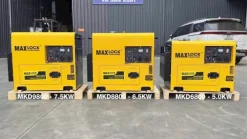 Máy Phát Điện Chạy Dầu 7.5Kw Maxlock MKD9800