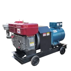 Máy Phát Điện Đầu Nổ Đông Phong 12HP 7.5KW (D12 Mát Nước, Đề)