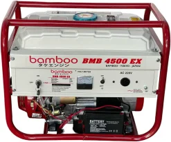 Máy Phát Điện Chạy Xăng 3Kw Bamboo BMB 4500EX-N Đề Điện